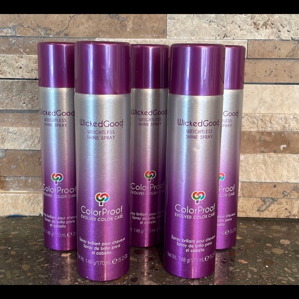 ColorProof wicked good shine spray